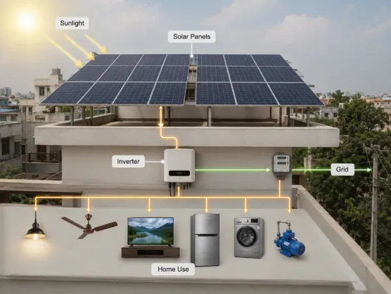 How Does Residential Solar Rooftop Work
