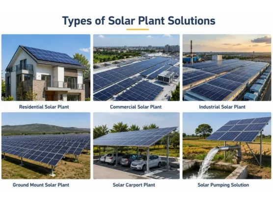 Types of Solar Plant Solutions